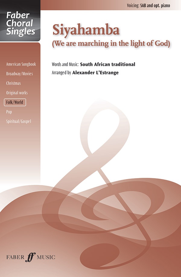 Siyahamba Choral Octavo