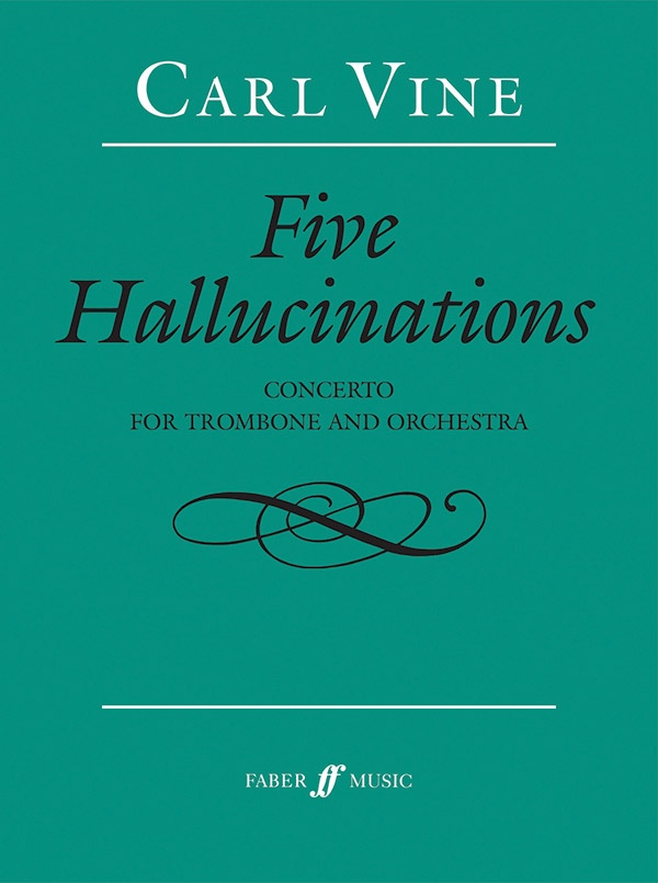 Five Hallucinations Concerto For Trombone And Orchestra Score