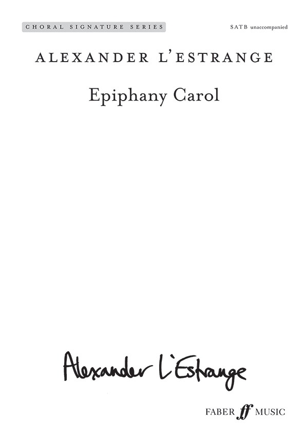 Epiphany Carol Choral Octavo