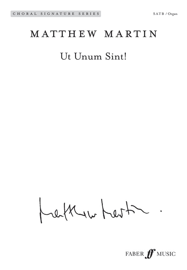 Ut Unum Sint Choral Octavo