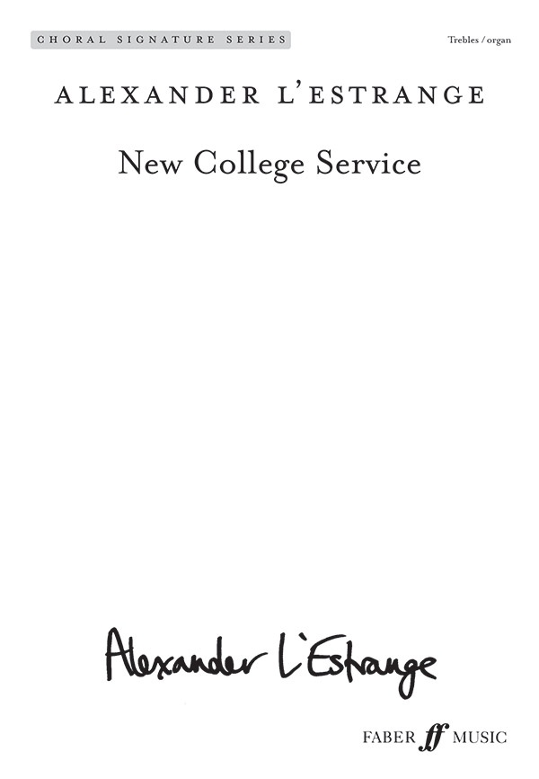 New College Service Choral Octavo