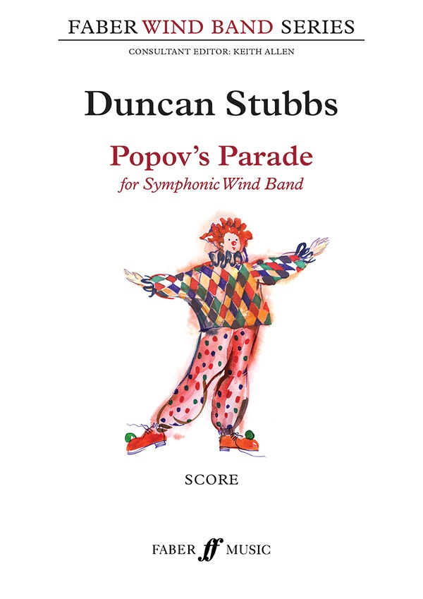 Popov's Parade For Symphonic Wind Band Score