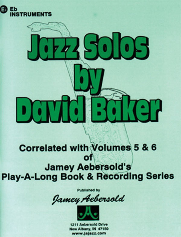Jazz Solos Correlated With Aebersold Volumes 5 & 6 Of Jamey Aebersold's Play-A-Long Book & Recording Series Book