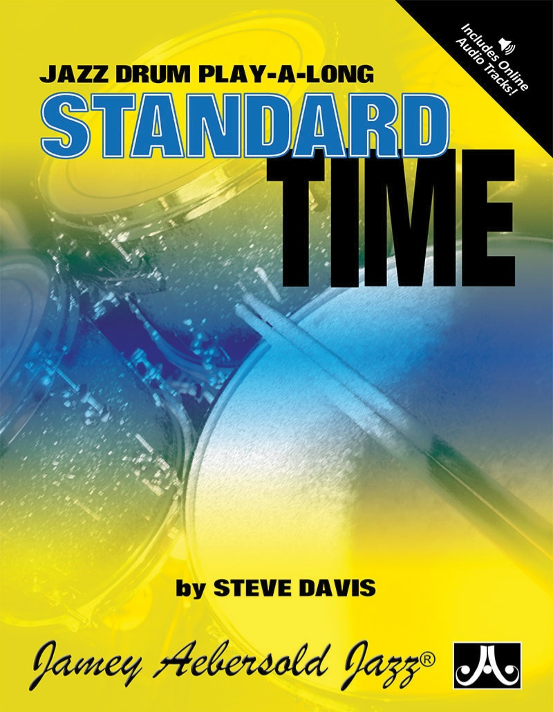 Standard Time Jazz Drum Play-A-Long Book & Online Audio