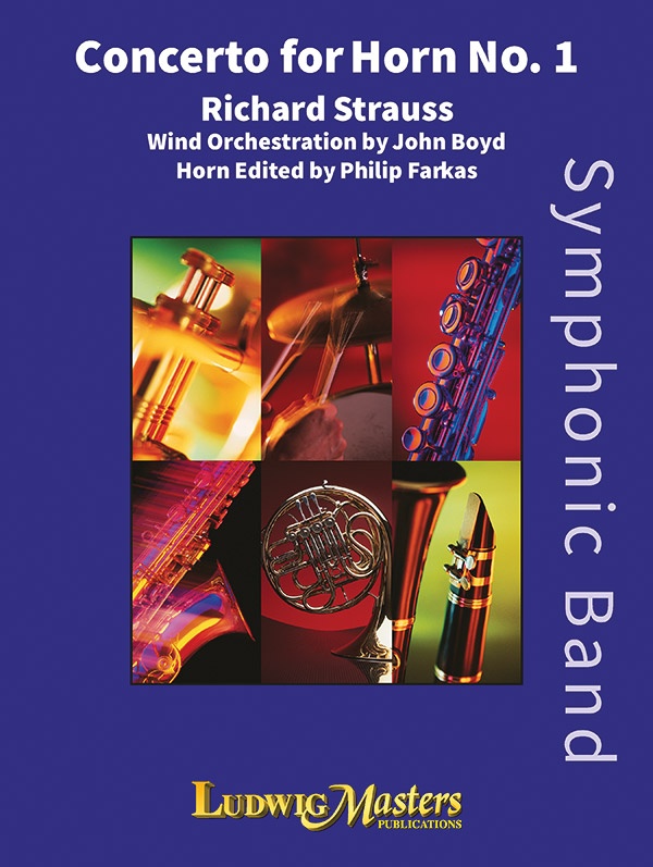 Concerto For Horn No. 1 (Band Accompaniment) Conductor Score & Parts