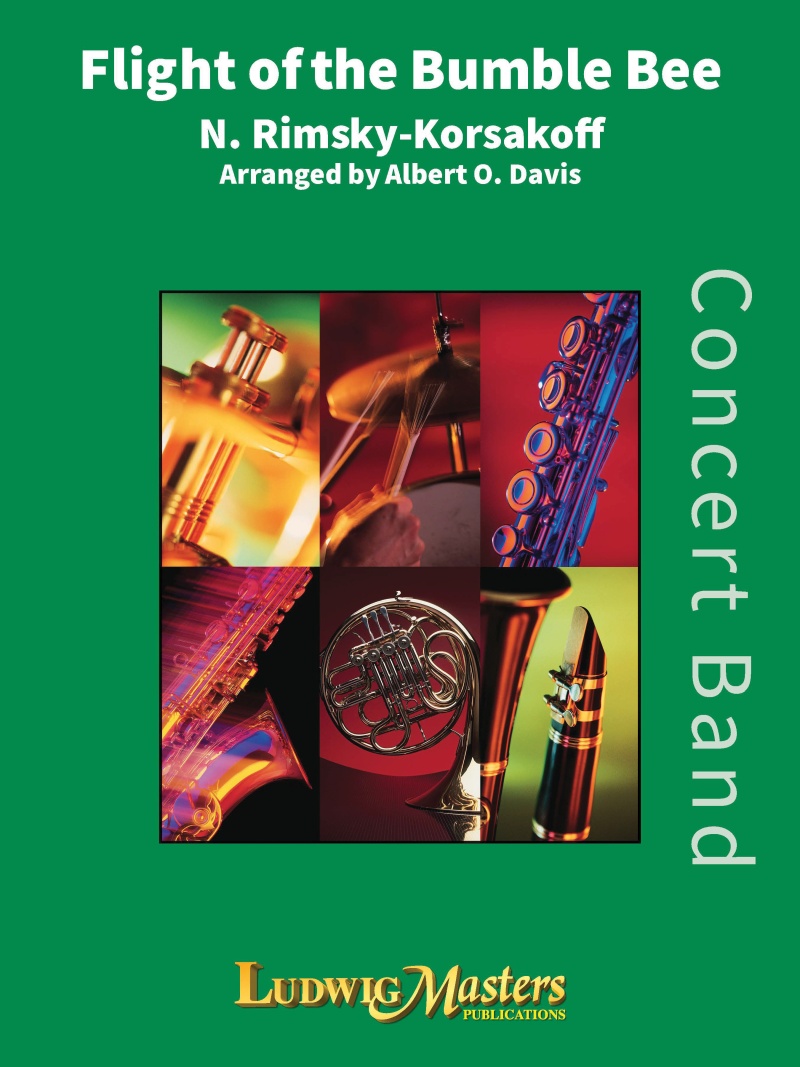 Flight Of The Bumble Bee For Solo Instrument And Band Full Score