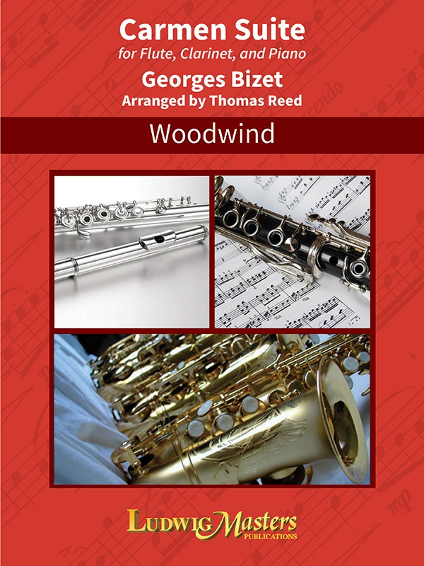 Carmen Suite For Flute, Clarinet And Piano Conductor Score & Parts
