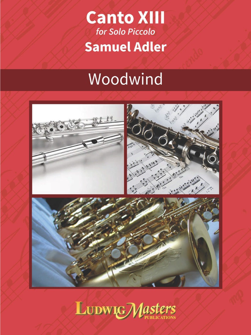 Canto Xiii For Piccolo Solo