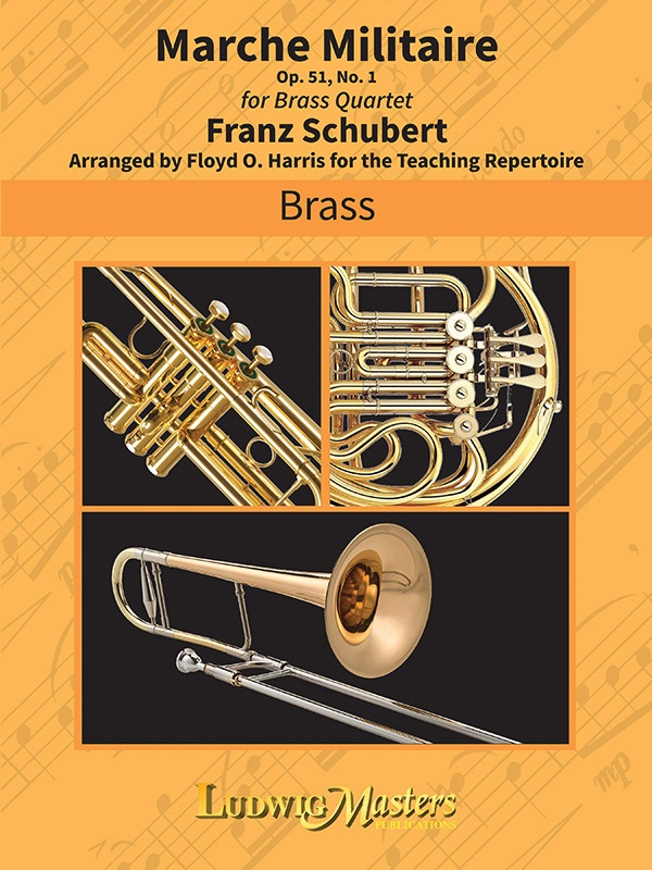Marche Militaire, Op. 51, No. 1 Brass Duo & Ensemble, Quartet