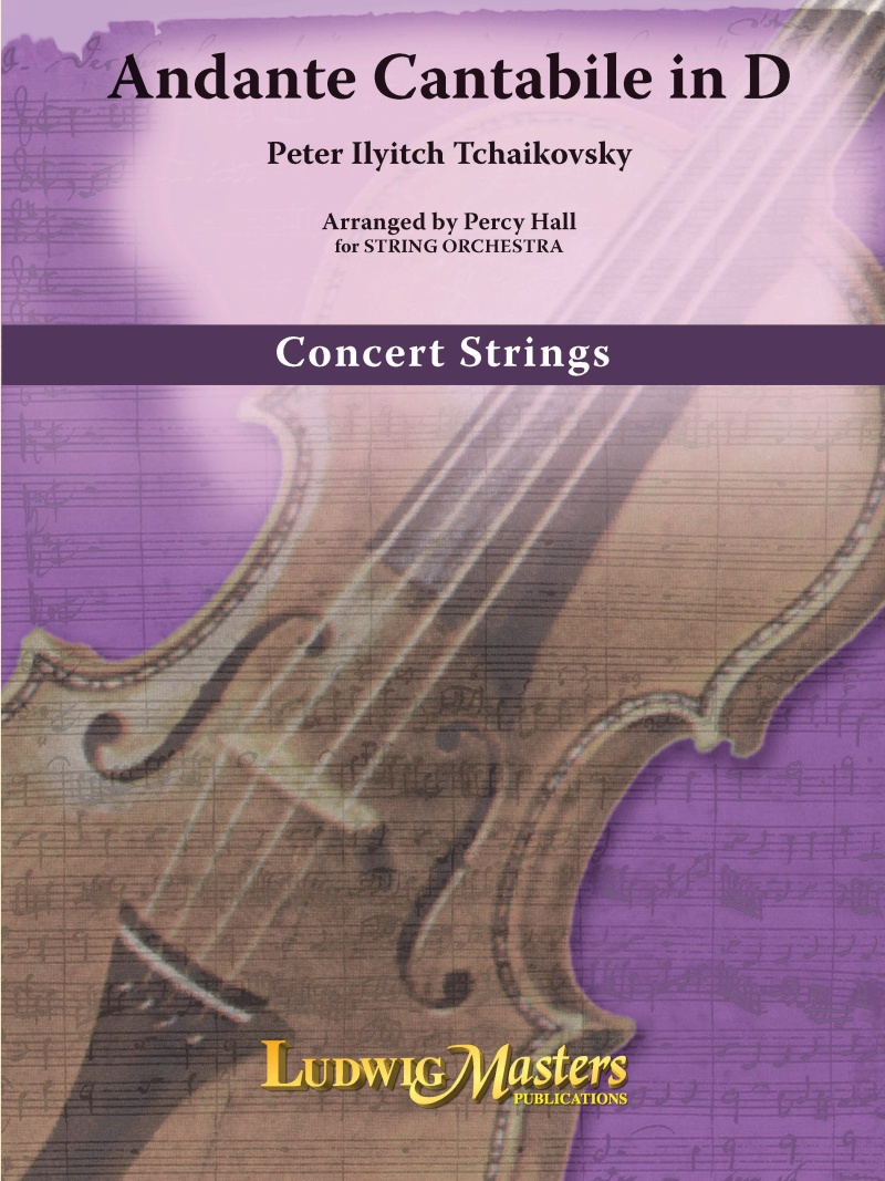 Andante Cantabile In D Conductor Score & Parts