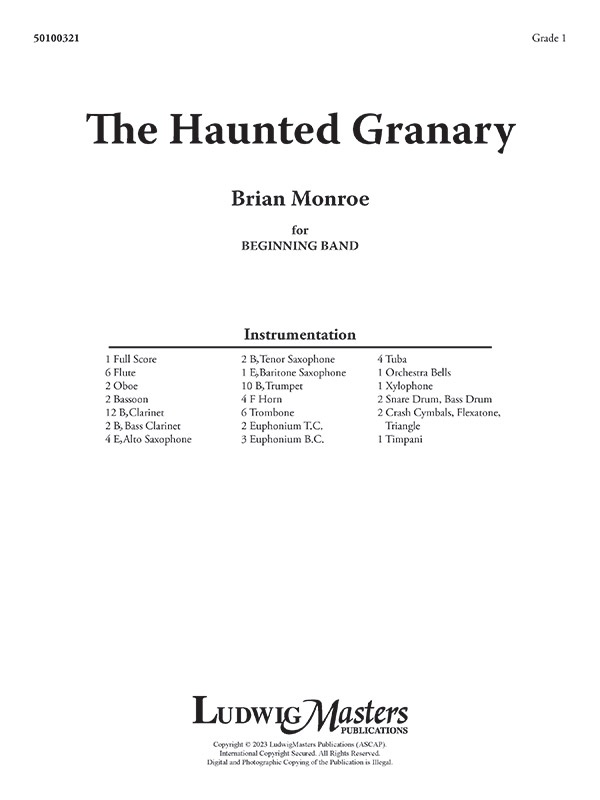 The Haunted Granary Score