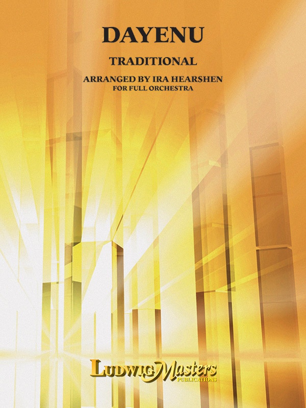 Dayenu Conductor Score & Parts