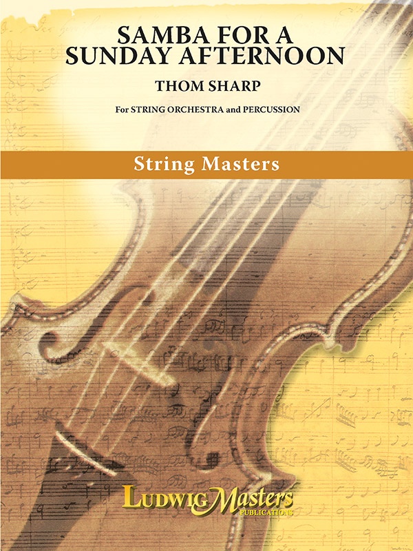 Samba For A Sunday Afternoon For String Orchestra And Percussion Conductor Score & Parts