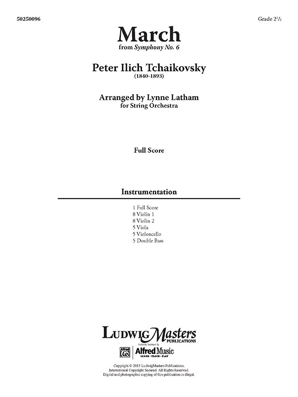 March From Symphony No. 7 Full Score