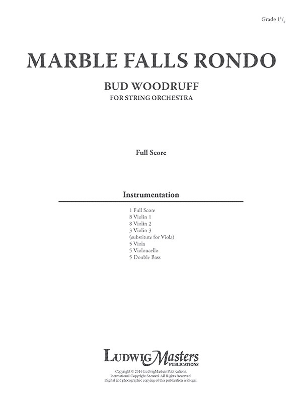 Marble Falls Rondo Full Score