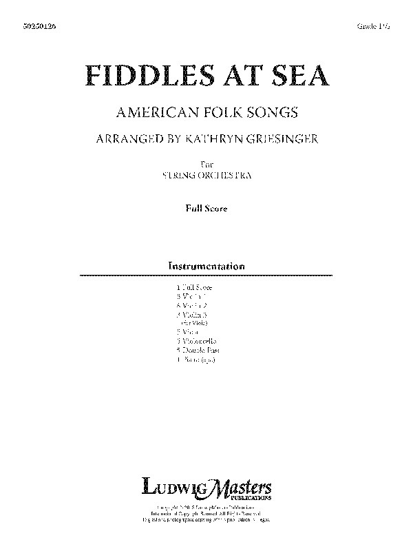 Fiddles At Sea Conductor Score