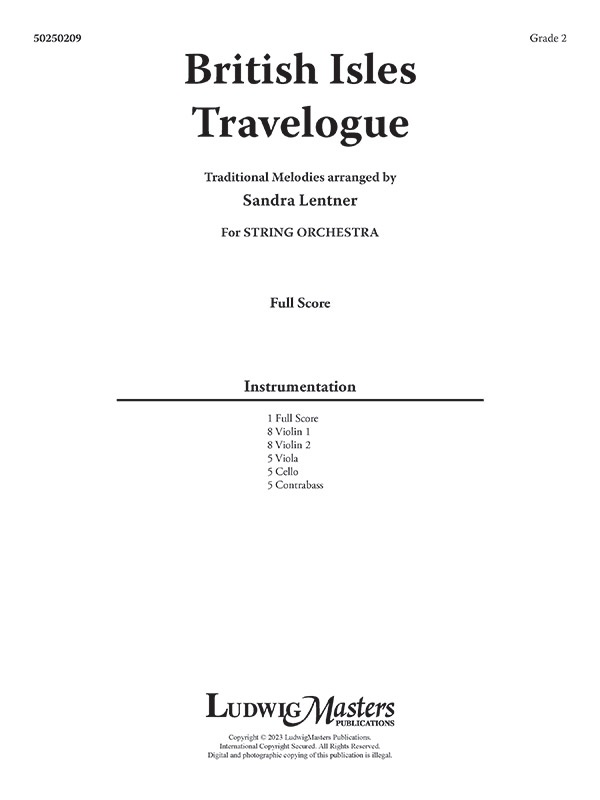 British Isles Travelogue Score