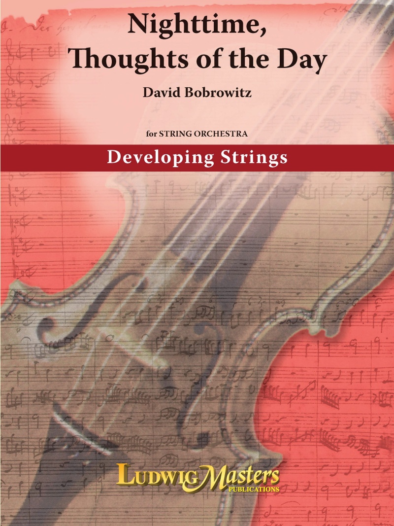 Nighttime, Thoughts Of The Day Conductor Score