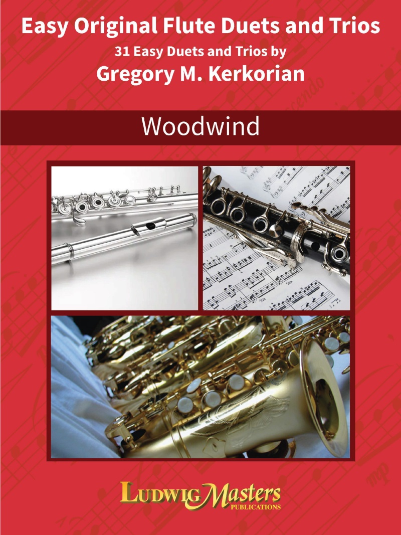 Easy Original Flute Duets And Trios Book