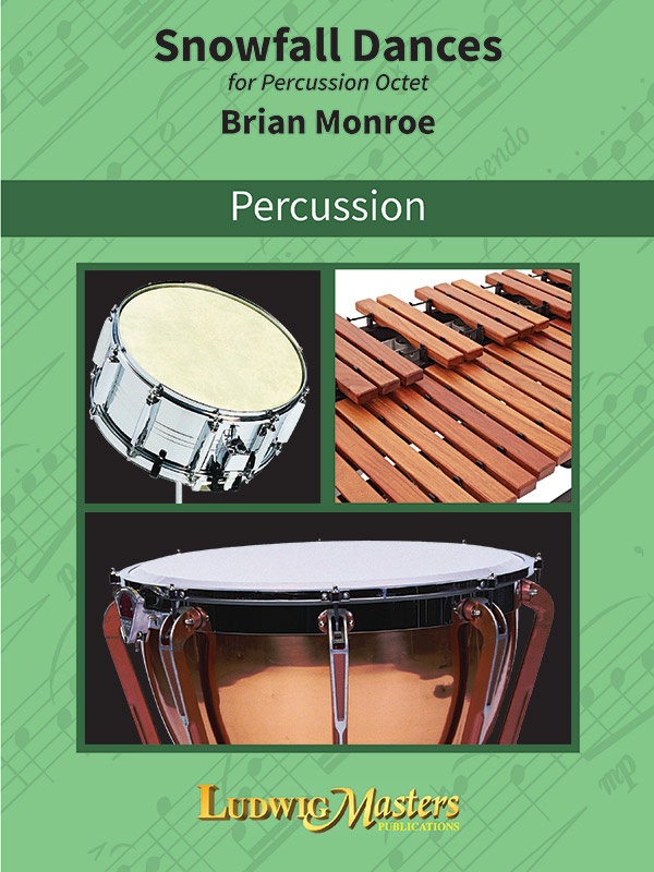 Snowfall Dances For Percussion Octet Conductor Score & Parts