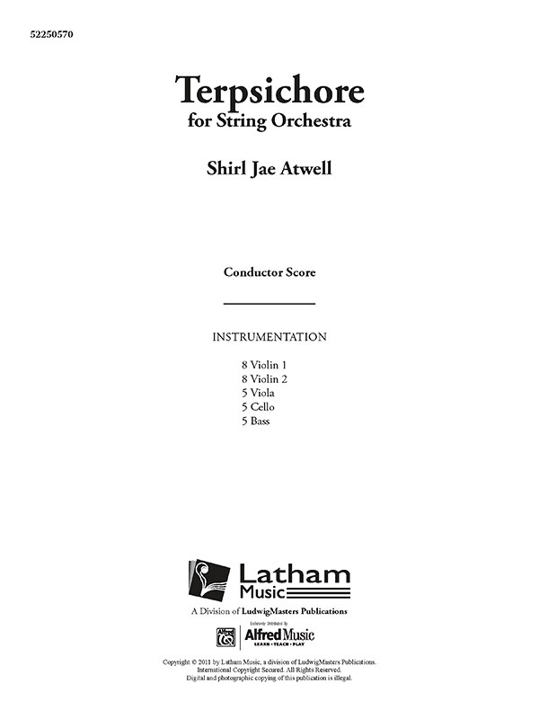 Terpsichore Full Score