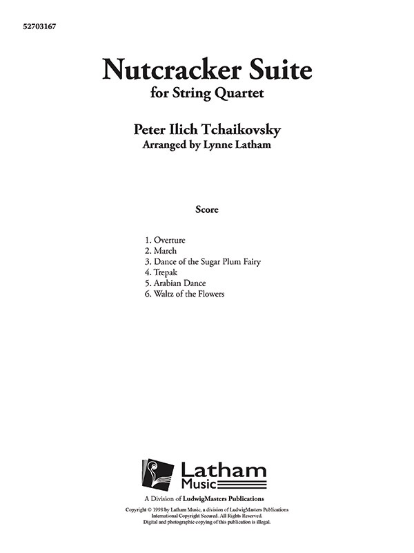 Nutcracker Suite Conductor Score