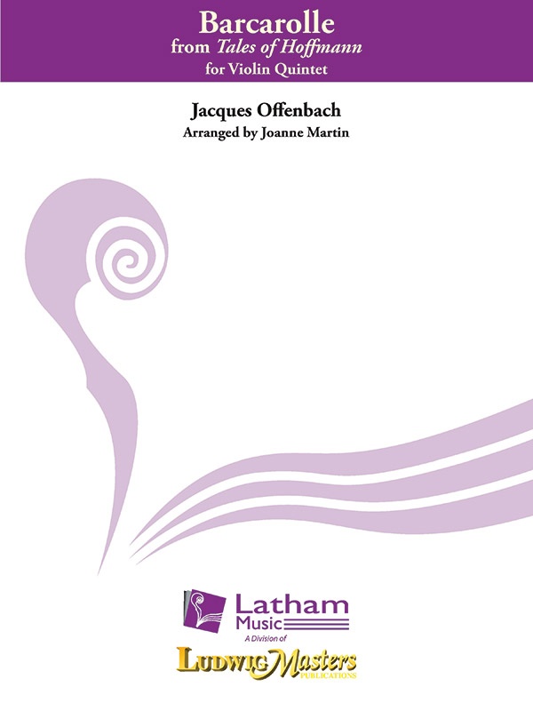 Tales Of Hoffman: Barcarolle Full Score