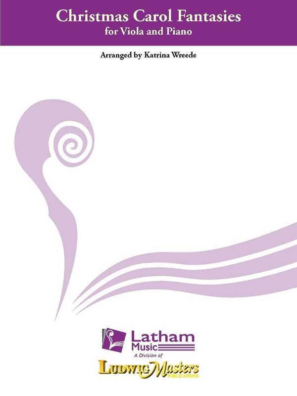 Christmas Carol Fantasies For Viola And Piano Solo With Piano