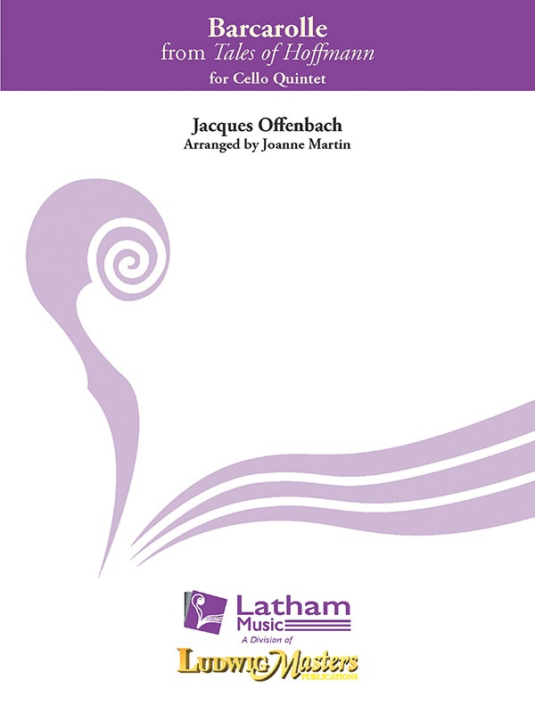 Tales Of Hoffman: Barcarolle For Cello Quintet Score And Parts