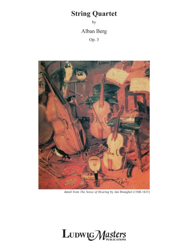 String Quartet, Op. 3 Conductor Score & Parts