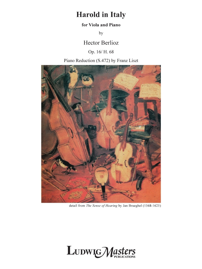 Harold In Italy, Op. 16/ H. 68 (Piano Reduction With A Viola Solo, S.472) Book