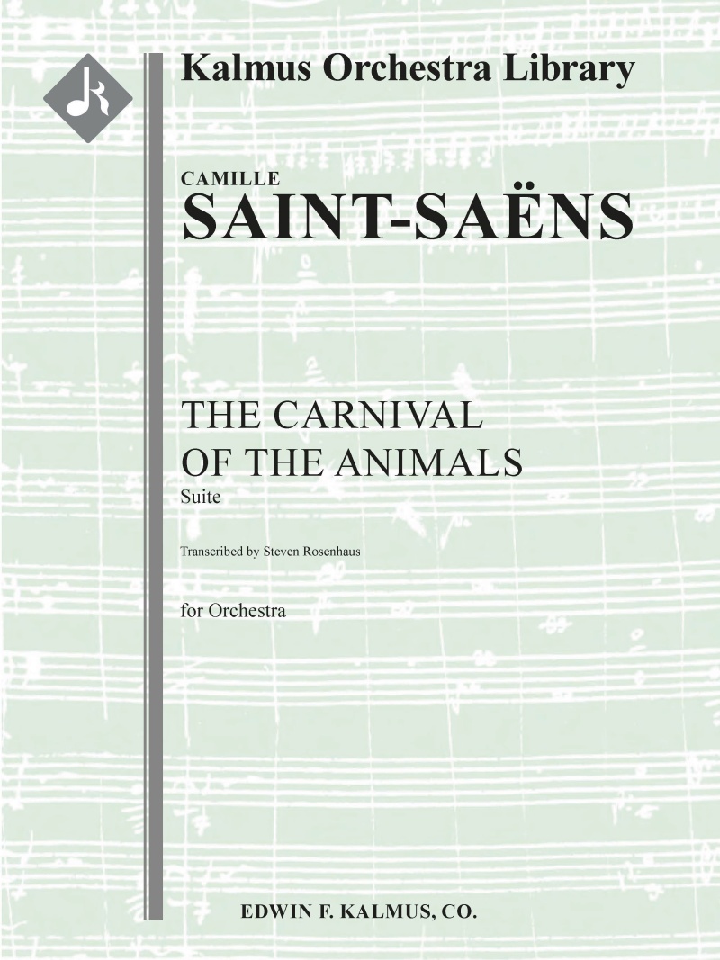 Carnival Of The Animals, The - Suite (Le Carnaval Des Animaux) Conductor Score