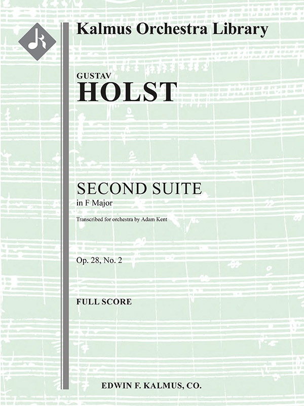 Second Suite In F, Op. 28 Full Score