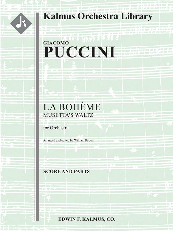 Musetta's Waltz Score And Parts