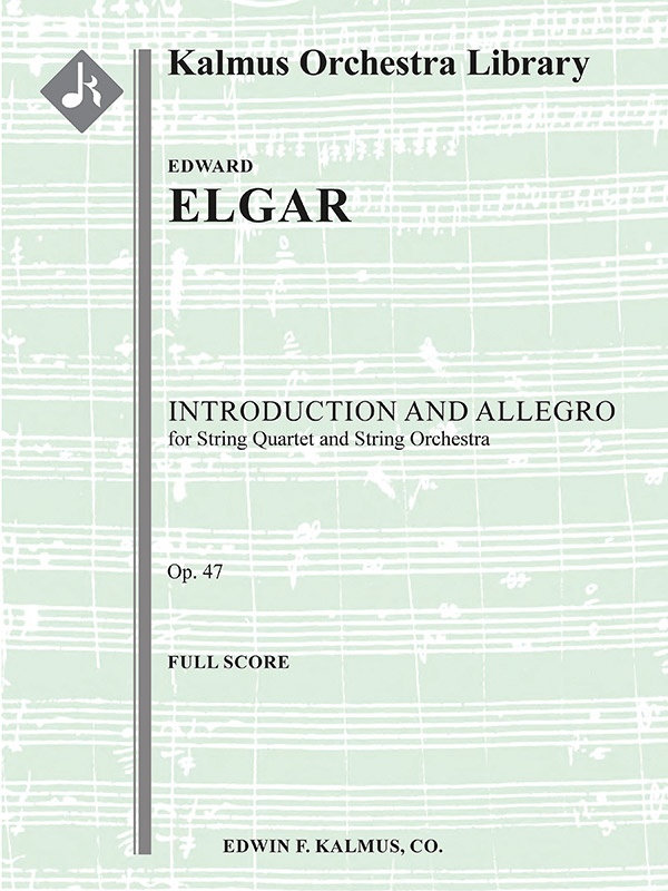 Introduction And Allegro, Op. 47 Full Score