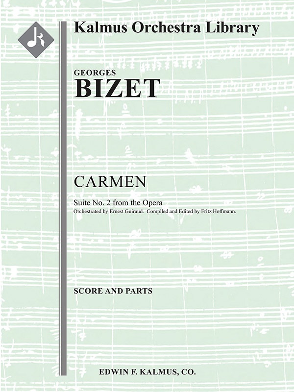Carmen Suite No. 2 Conductor Score & Parts