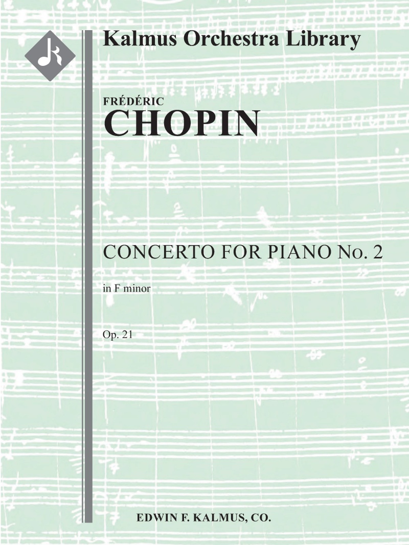 Concerto For Piano No. 2 In F Minor, Op. 21 Full Score