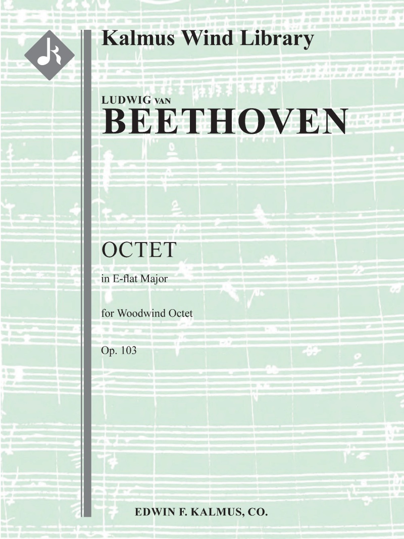 Octet In E-Flat, Op. 103 Conductor Score