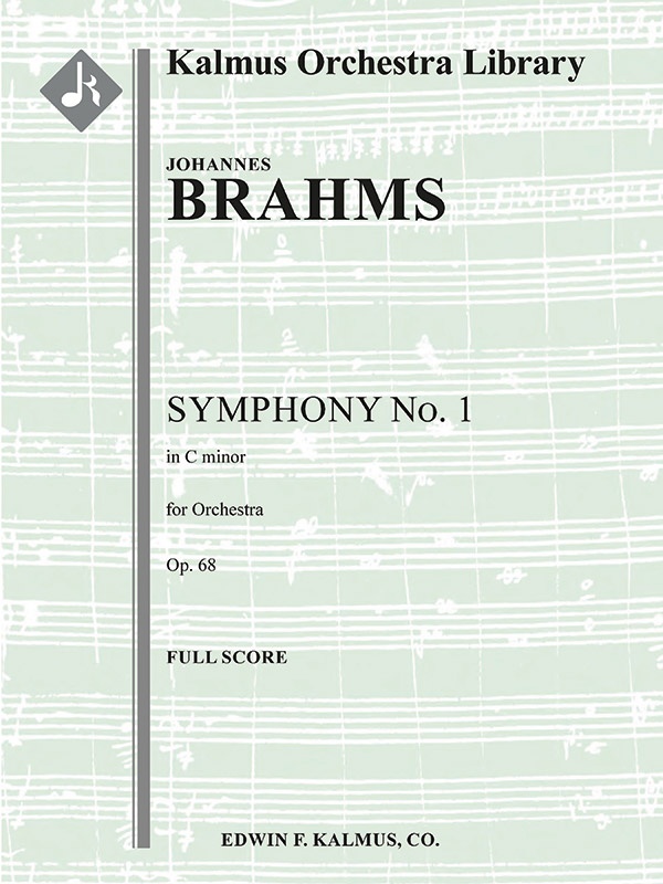 Symphony No. 1 In C Minor, Op. 68 Conductor Score