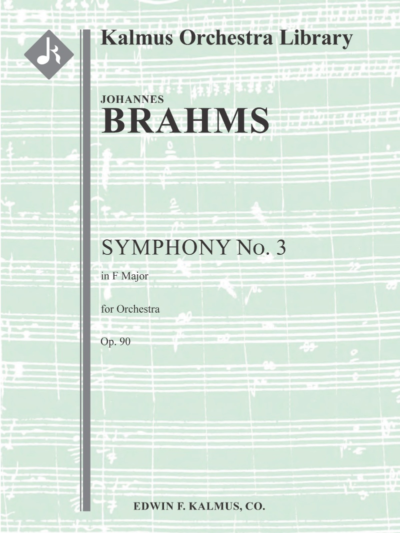 Symphony No. 3 In F, Op. 90 Full Score