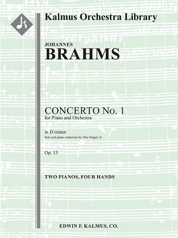 Concerto For Piano No. 1 In D Minor, Op. 15 Solo Piano