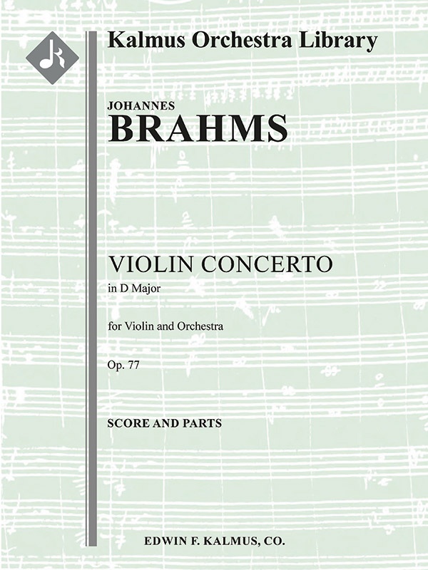 Concerto For Violin In D Major, Op. 77 Conductor Score & Parts