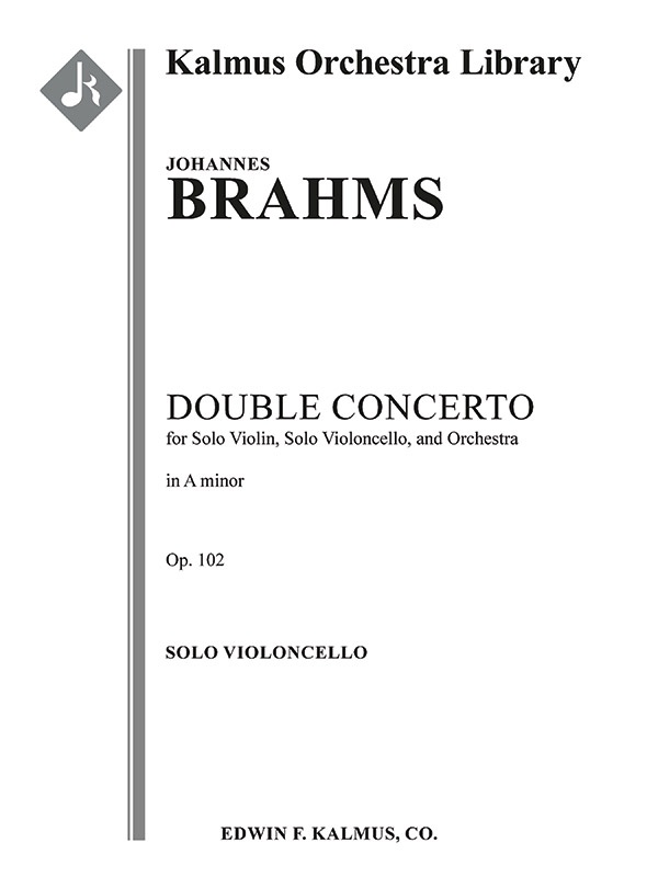 Double Concerto For Violin And Cello In A Minor, Op. 102 Part