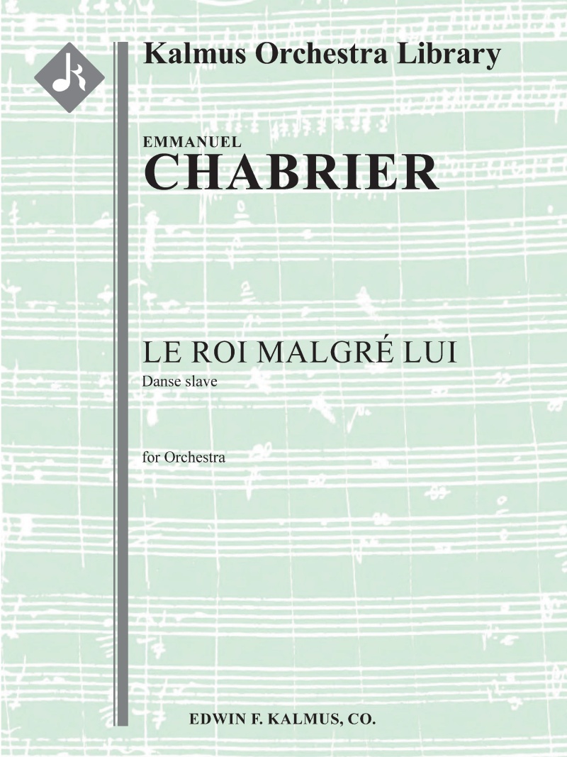 Roi Malgre Lui, Le: Danse Slave Conductor Score