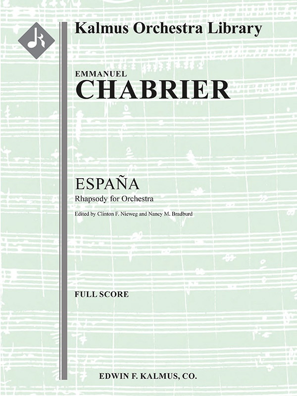 Espana Rhapsody Conductor Score