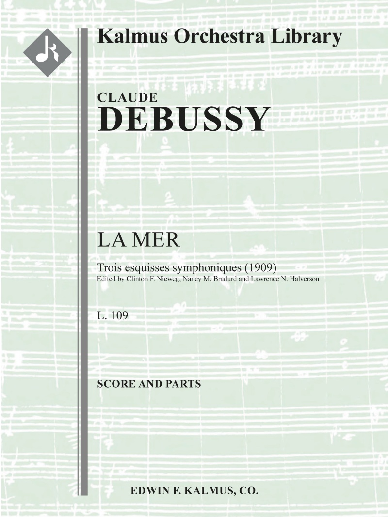 La Mer (1909 Version) Score And Parts
