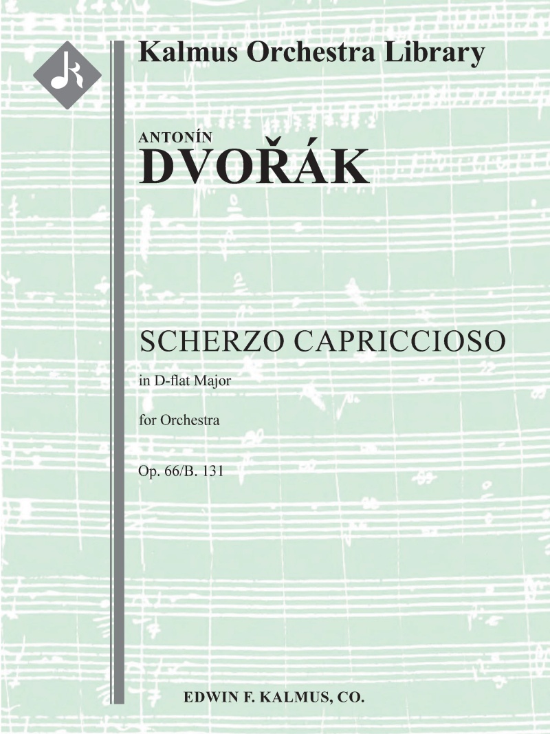 Scherzo Capriccioso, Op. 66/B. 131 Conductor Score