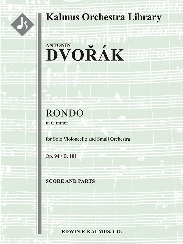 Rondo In G Minor, Op. 94/B. 181 Conductor Score & Parts