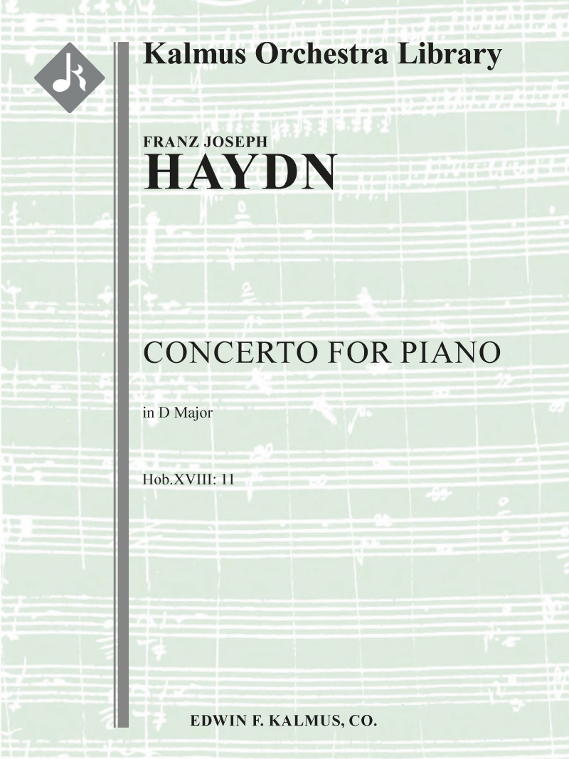 Concerto For Piano In D, Hob.Xviii: 11 Conductor Score & Parts