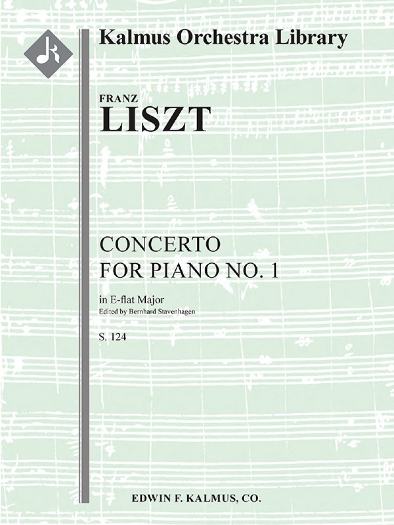 Concerto For Piano No. 1 In E-Flat, S. 124 Conductor Score